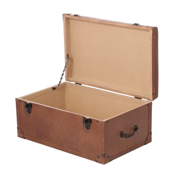 Skrzynia skórzana Sirin 56x36x25cm